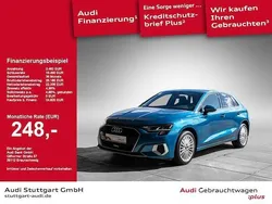 Atollblau metallic Gebraucht 2022 Audi A3 Sportback e-tron Ambiente Limousine | 24.820 € (Guter Preis)