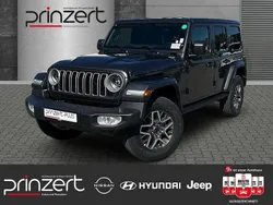 Bright white Neu 2025 Jeep Wrangler Sahara SUV | 62.970 € (Fairer Preis)