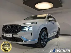 Glacier weiß metallic Gebraucht 2021 Hyundai Santa Fe Signature SUV | 31.990 € (Fairer Preis)
