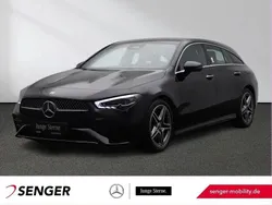 Schwarz Gebraucht 2024 Mercedes CLA200 AMG Limousine | 35.900 € (Fairer Preis)