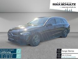 Schwarz Gebraucht 2024 Mercedes C220 AMG line Kombi | 40.680 € (Fairer Preis)