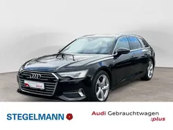 Schwarz Gebraucht 2022 Audi A6 S-Line Kombi | 35.190 € (Guter Preis)