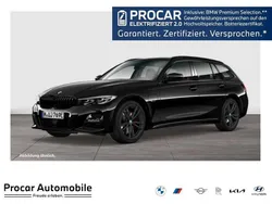 Schwarz Gebraucht 2022 BMW 330e M Sport Kombi | 30.980 € (Superpreis)