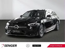Schwarz Gebraucht 2023 Mercedes C180 AMG Kombi | 35.790 € (Guter Preis)