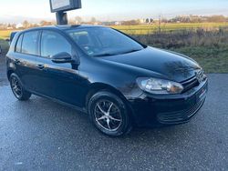 Schwarz Gebraucht 2009 VW Golf VI Trendline Kleinwagen | 4.350 € (Etwas zu teuer)