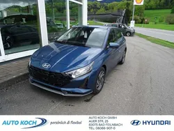 Vibrant blue / mic) (blau Neu 2025 Hyundai i20 Trend Limousine | 23.090 € (Etwas zu teuer)