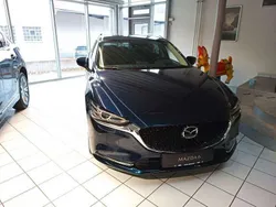 Deep crystal blue Gebraucht 2023 Mazda 6 Exclusive-Line Kombi | 34.500 € (Teuer)