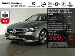 Grau Gebraucht 2022 Mercedes C220 Avantgarde Kombi | 30.924 € (Fairer Preis)