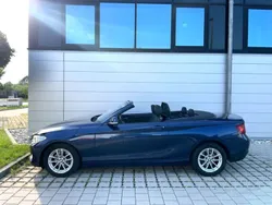 Blau Gebraucht 2015 BMW 220 Sport Line Cabrio | 17.999 € (Fairer Preis)