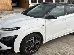Weiß Gebraucht 2021 Hyundai Kona N Line SUV | 22.999 € (Etwas zu teuer)
