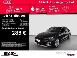 Mythosschwarz metallic Gebraucht 2025 Audi A3 Ambiente | 37.519 € (Teuer)