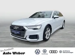 Weiß Gebraucht 2021 Audi A6 S-Line Kombi | 39.880 € (Guter Preis)