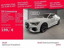 Ibisweiß Gebraucht 2024 Audi S3 Sport Limousine | 37.550 € (Superpreis)