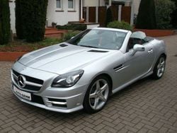 Silber metallic Gebraucht 2012 Mercedes SLK200 AMG line Cabrio | 26.800 € (Teuer)