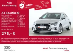 Florettsilber metallic Gebraucht 2023 Audi A3 Advanced Plus Limousine | 29.910 € (Fairer Preis)