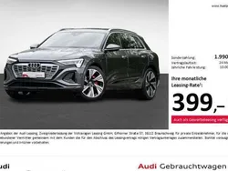 Grau Gebraucht 2024 Audi Q8 e-tron S-Line SUV | 62.822 € (Guter Preis)