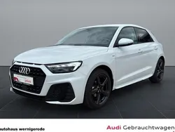 Gletscherweiß metallic Gebraucht 2024 Audi A1 Sportback S-Line Kleinwagen | 26.439 € (Fairer Preis)