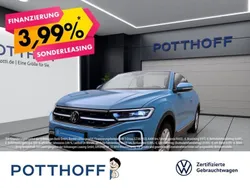 Teal blue Gebraucht 2022 VW T-Roc Cabriolet Style Cabrio | 28.922 € (Guter Preis)