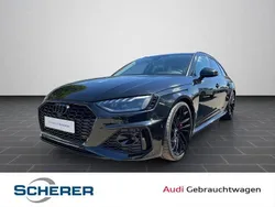 Mythosschwarz metallic (metallic) Gebraucht 2021 Audi RS4 Advanced Kombi | 55.900 € (Guter Preis)