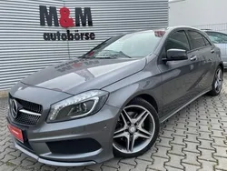 Grau Gebraucht 2015 Mercedes A220 AMG line Limousine | 25.900 € (Teuer)