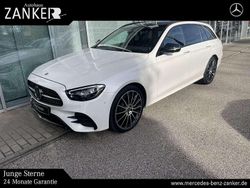Manufaktur diamantweiß bright Gebraucht 2022 Mercedes E400 AMG Kombi | 42.900 € (Superpreis)
