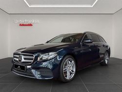 Blau Gebraucht 2017 Mercedes E400 AMG line Kombi | 24.980 € (Etwas zu teuer)