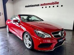 Rot Gebraucht 2016 Mercedes E200 AMG line Cabrio | 25.900 € (Superpreis)
