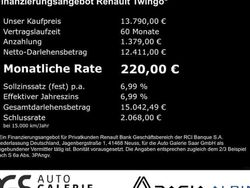 Weiss Gebraucht 2022 Renault Twingo SE Kleinwagen | 13.790 € (Etwas zu teuer)