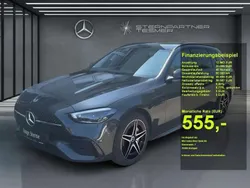 Metalliclack graphitgrau Gebraucht 2024 Mercedes C300e AMG Kombi | 49.639 € (Guter Preis)