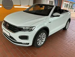 Pure white Gebraucht 2021 VW T-Roc Cabriolet R-line Cabrio | 25.990 € (Fairer Preis)