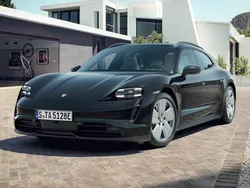 Schwarz Gebraucht 2023 Porsche Taycan Sport Turismo Limousine | 68.880 € (Guter Preis)