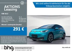 Blau Gebraucht 2021 VW ID.3 Pro Kleinwagen | 21.390 € (Fairer Preis)