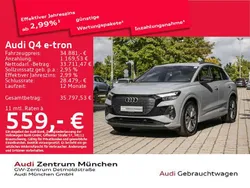 Kieselgrau Gebraucht 2023 Audi Q4 e-tron S-Line SUV | 34.881 € (Fairer Preis)