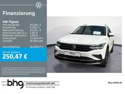 Weiß Gebraucht 2023 VW Tiguan Life SUV | 30.290 € (Fairer Preis)