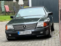 Schwarz Gebraucht 1991 Mercedes SL500 AMG Cabrio | 30.000 €