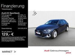 Grau Gebraucht 2022 Audi A3 Sportback Advanced Plus Limousine | 23.390 € (Guter Preis)