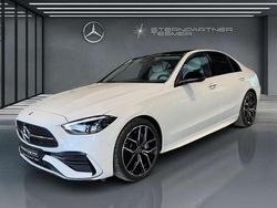 Manufaktur opalithweiß bright Gebraucht 2024 Mercedes C300 AMG Limousine | 51.970 € (Teuer)