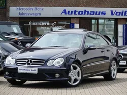 Blau Gebraucht 2008 Mercedes CLK350 Avantgarde | 13.980 € (Fairer Preis)