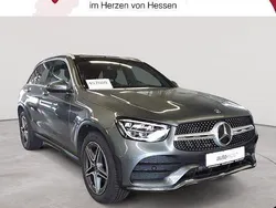 Selenitgrau metallic Gebraucht 2022 Mercedes GLC220 AMG line SUV | 39.990 € (Guter Preis)