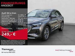 Grau Gebraucht 2022 Audi Q4 e-tron Advanced Plus SUV | 31.980 € (Fairer Preis)
