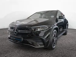 Kosmosschwarz metallic Gebraucht 2023 Mercedes EQA300 AMG SUV | 31.150 € (Fairer Preis)