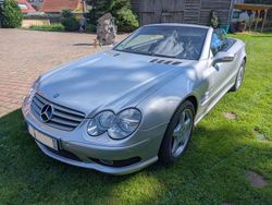 Silber Gebraucht 2002 Mercedes SL500 AMG Cabrio | 27.900 € (Etwas zu teuer)
