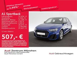 Ascariblau metallic/mythosschw Gebraucht 2022 Audi A1 Competition Kleinwagen | 23.454 € (Fairer Preis)