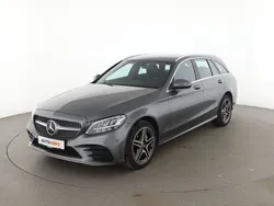 Grau Gebraucht 2021 Mercedes C180 AMG line Kombi | 30.450 € (Guter Preis)