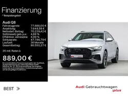 Satellitsilber metallic (metallic) Gebraucht 2024 Audi Q8 S-Line SUV | 77.888 €