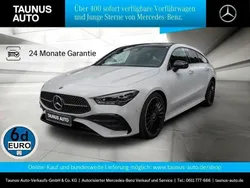 Polarweiß Gebraucht 2024 Mercedes CLA200 AMG Line Premium Kombi | 39.790 € (Teuer)