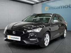 Schwarz Gebraucht 2024 Seat Leon ST FR Kombi | 27.399 € (Fairer Preis)