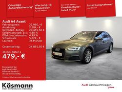 Monsungrau metallic (metallic) Gebraucht 2019 Audi A4 Design Kombi | 22.960 € (Guter Preis)