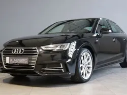 Mythosschwarz metallic Gebraucht 2018 Audi A4 S-Line Limousine | 21.980 € (Etwas zu teuer)
