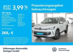 Pure white Gebraucht 2024 VW Tiguan Life SUV | 37.930 € (Etwas zu teuer)